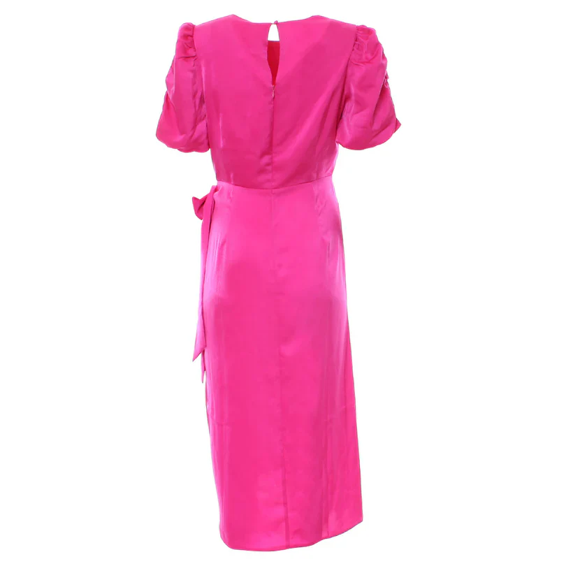 Ellya Dress (Magenta) - Image 5