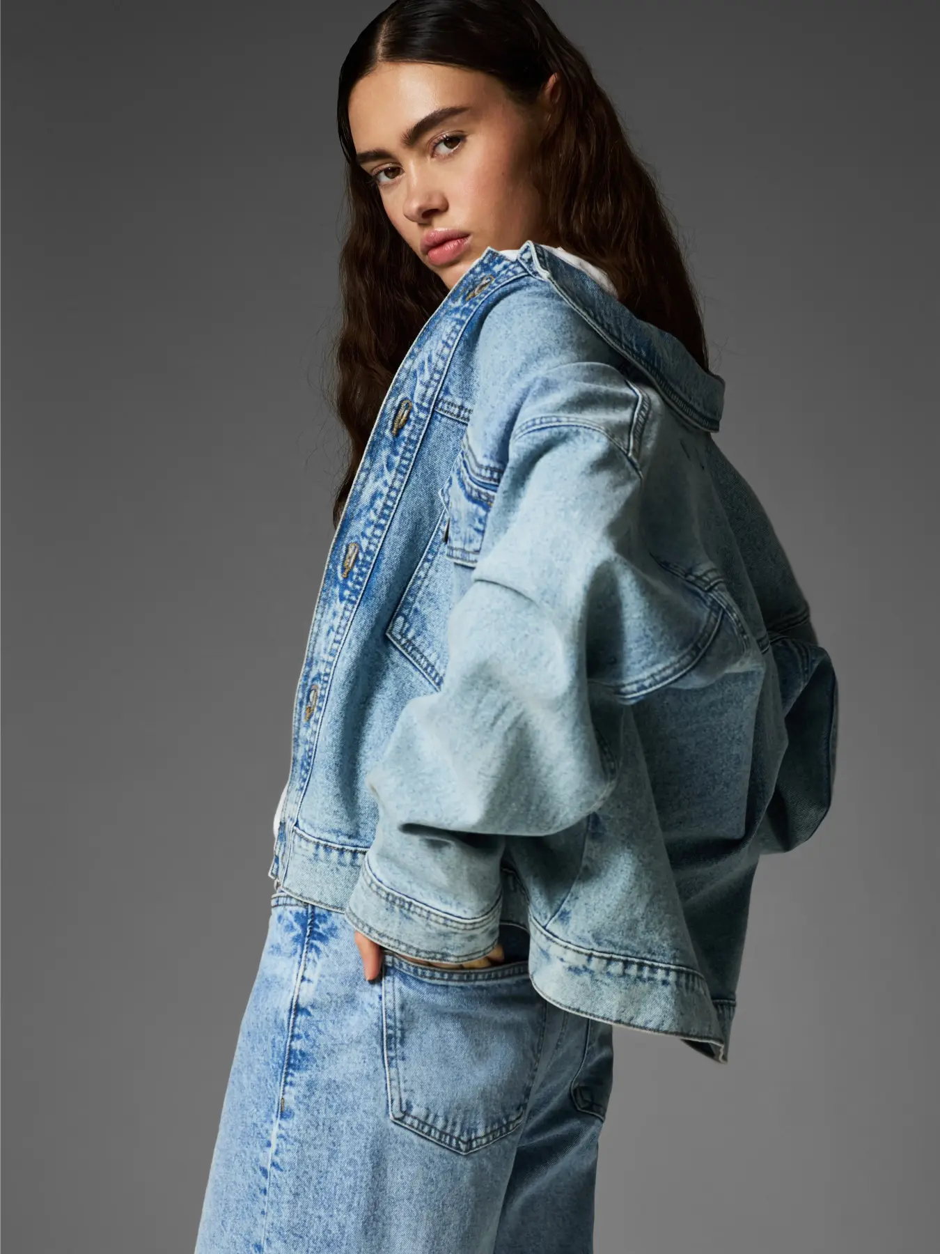 Elma Denim Jacket (Medium Blue) - Image 8