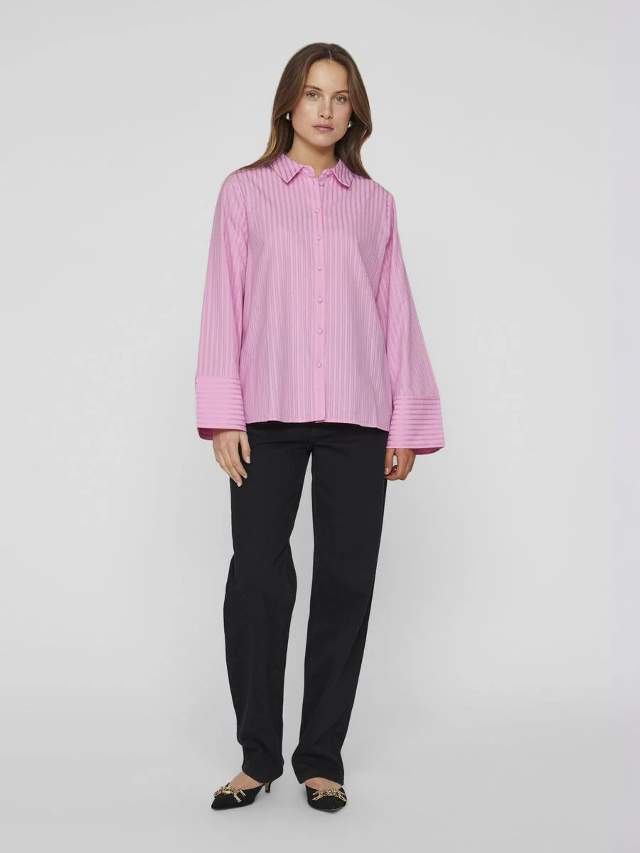 Elma Striped Shirt (Bonbon) - Image 2