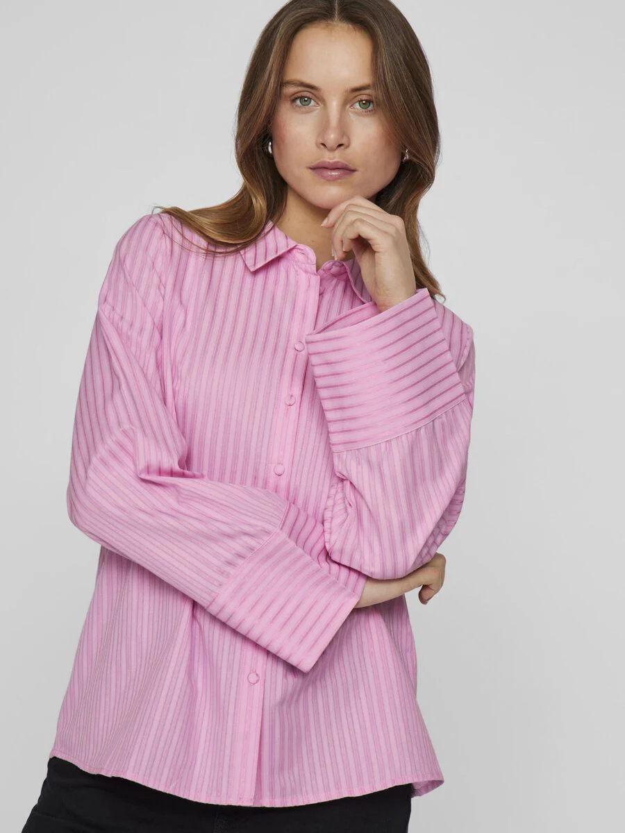 Elma Striped Shirt (Bonbon) - Image 3
