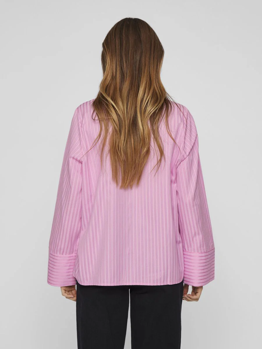 Elma Striped Shirt (Bonbon) - Image 5