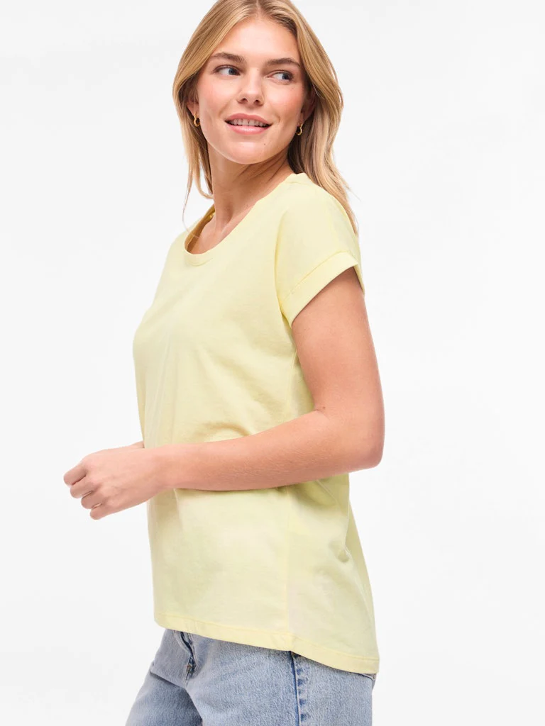 Emer T-Shirt (Pastel Yellow) - Image 3