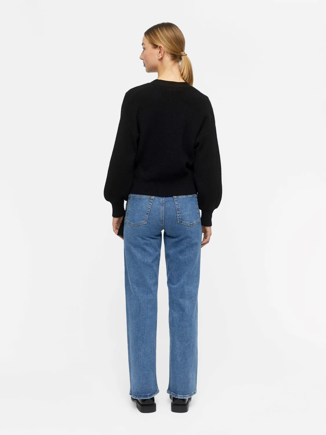 Ena Wrap Cardigan (Black) - Image 4