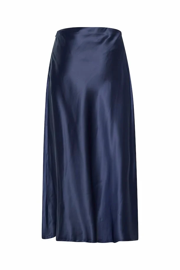 Enda Midi Skirt (Dark Navy) - Image 3
