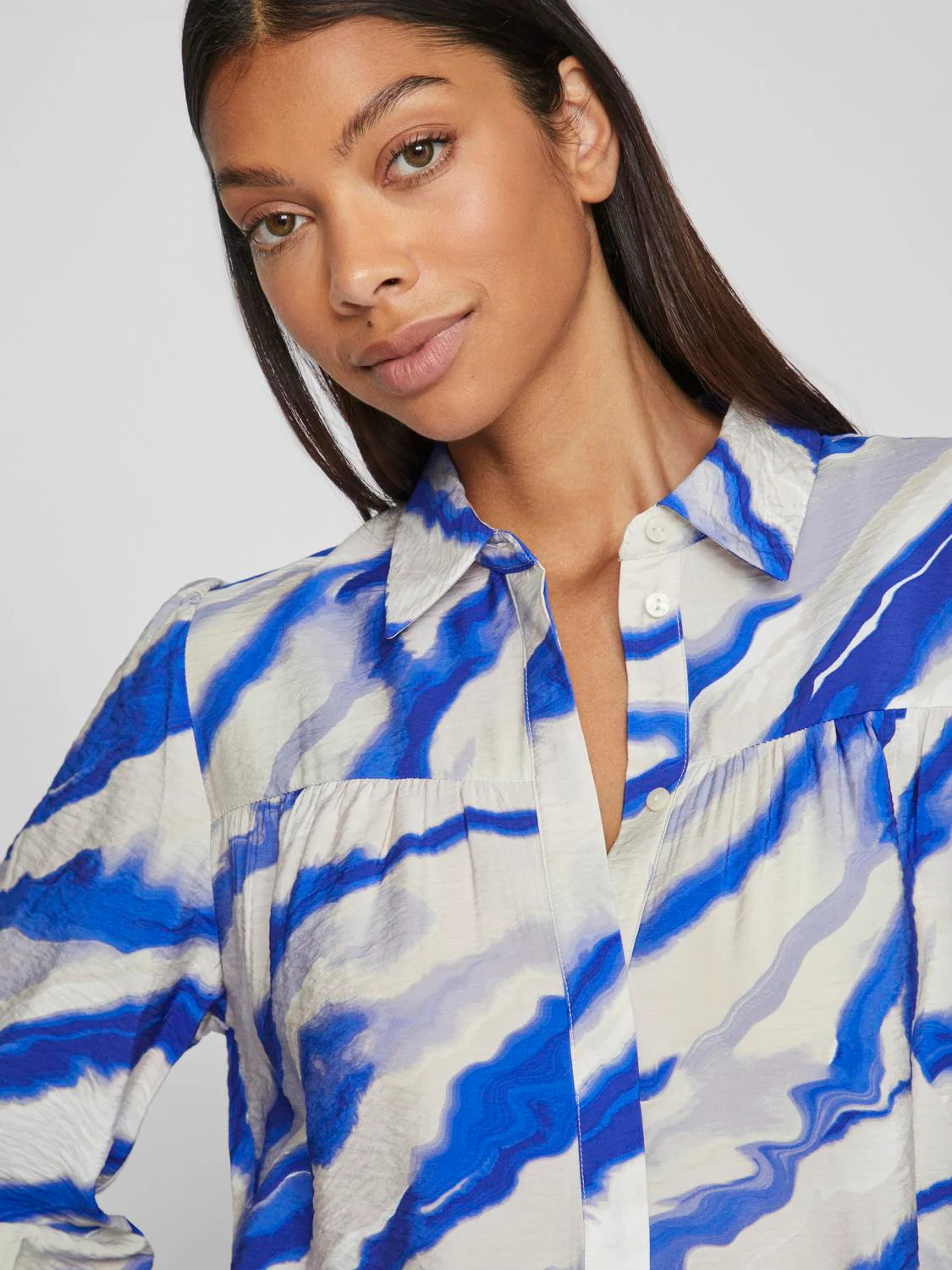 ESA 3/4 SLEEVE SHIRT (GREY VIOLET) - Image 5