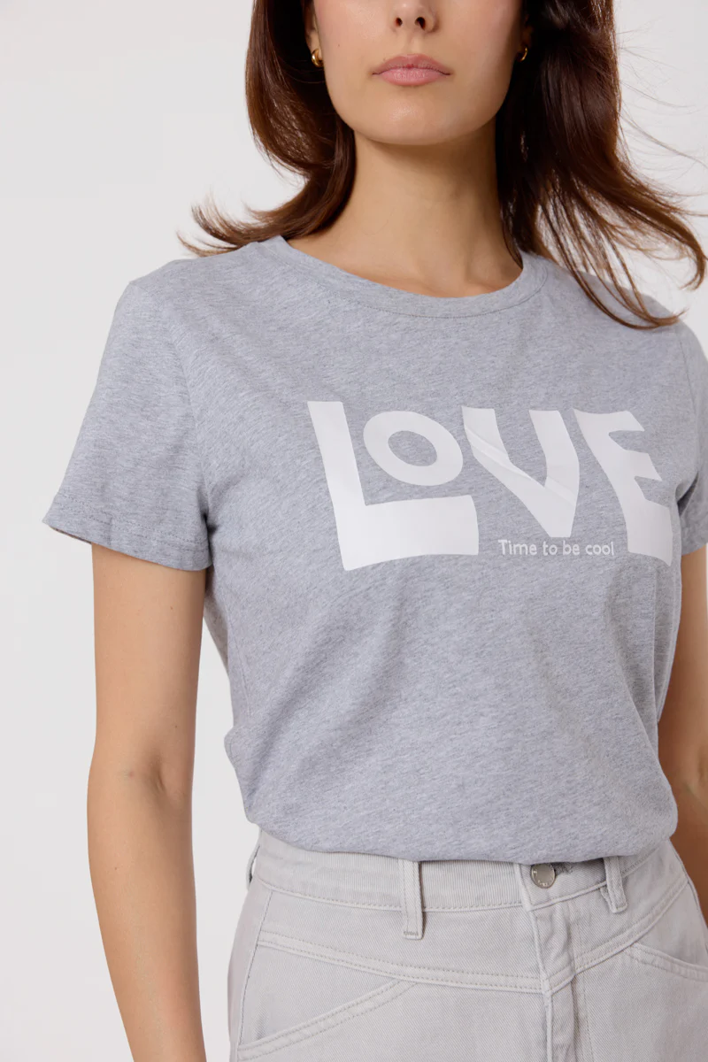 Evelyn T-Shirt (Grey) - Image 2