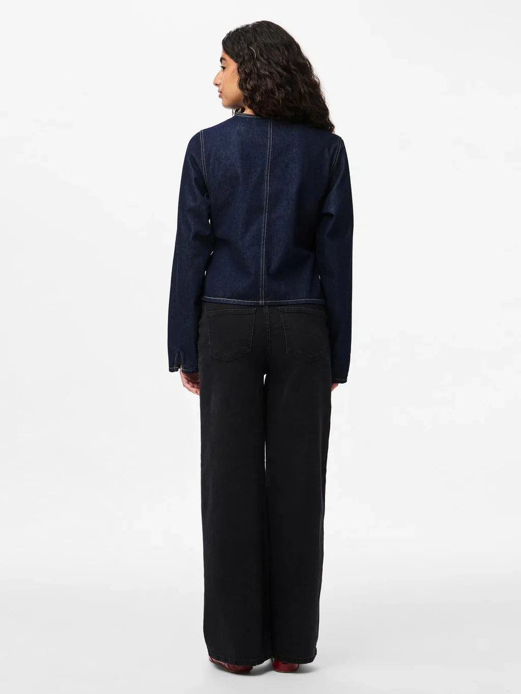 Farah Denim Wrap Top (Dark Blue) - Image 4