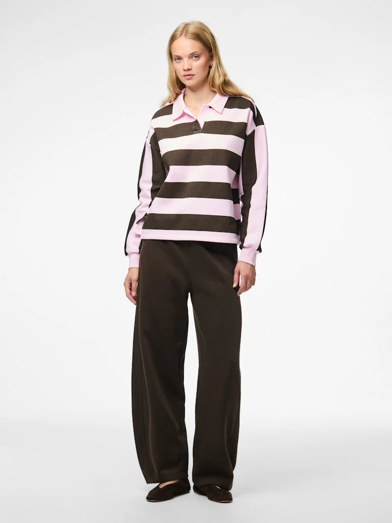 Flora Polo Sweatshirt (Delicioso/Pink Tulle) - Image 5