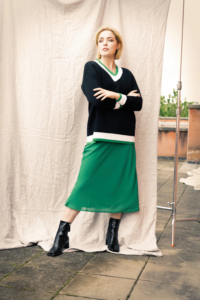 Florence Skirt (Green) - Image 5