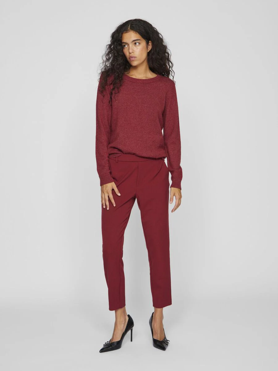 Floria Knitted Jumper (Cabernet) - Image 3