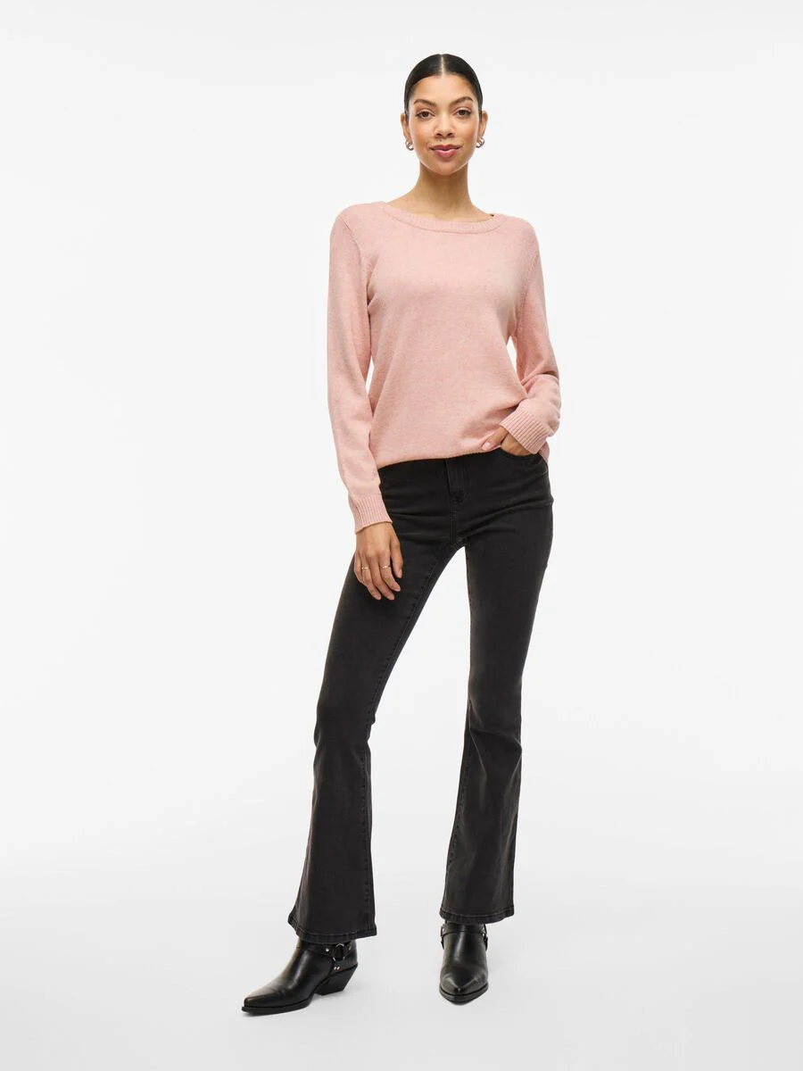 Floria Knitted Jumper (Misty Rose) - Image 3
