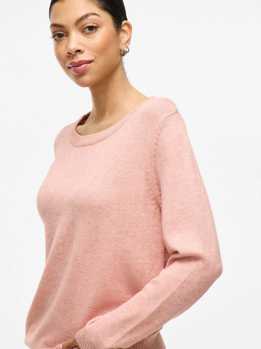 Floria Knitted Jumper (Misty Rose) - Image 4