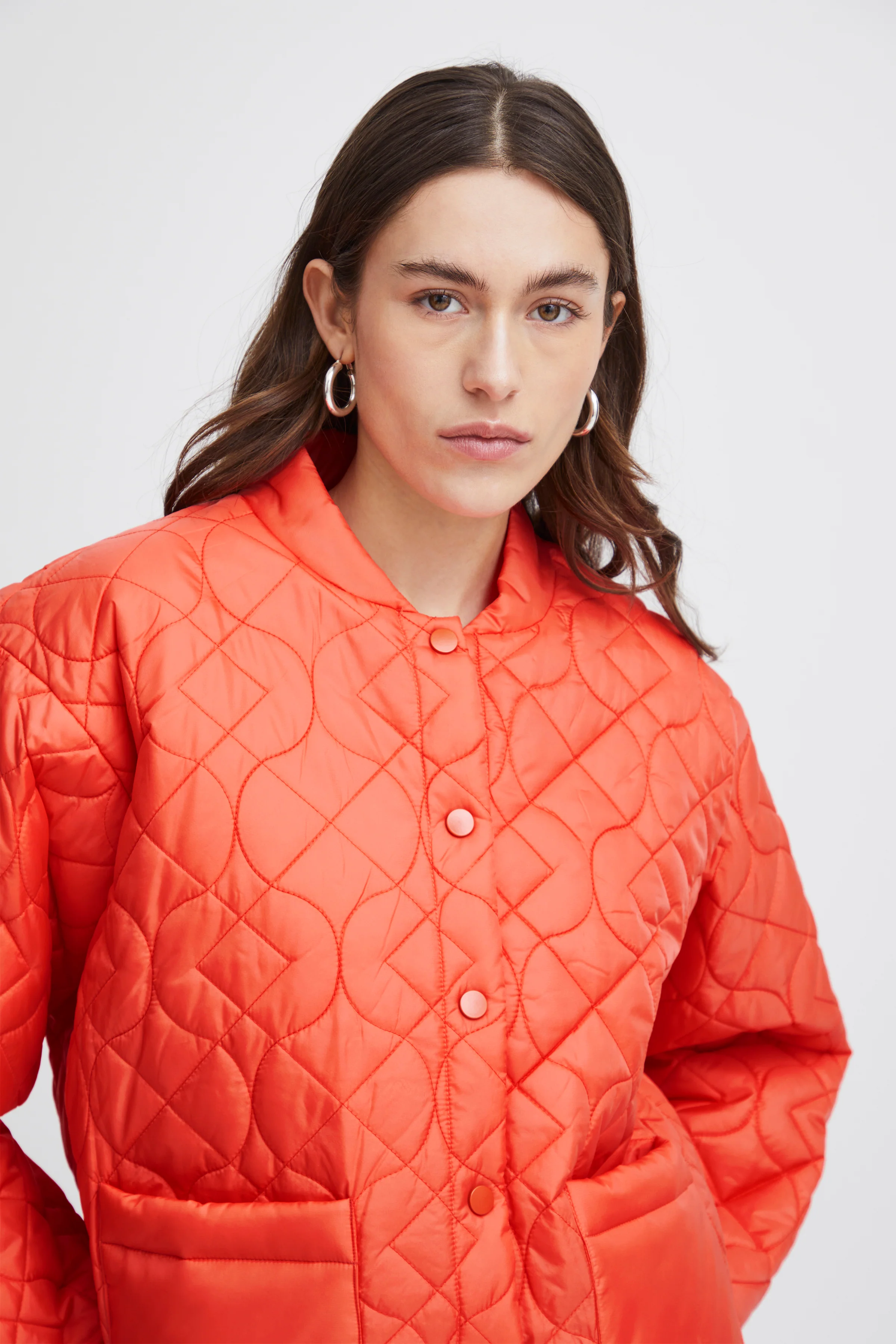 Foni Short Jacket (Hot Coral) - Image 4