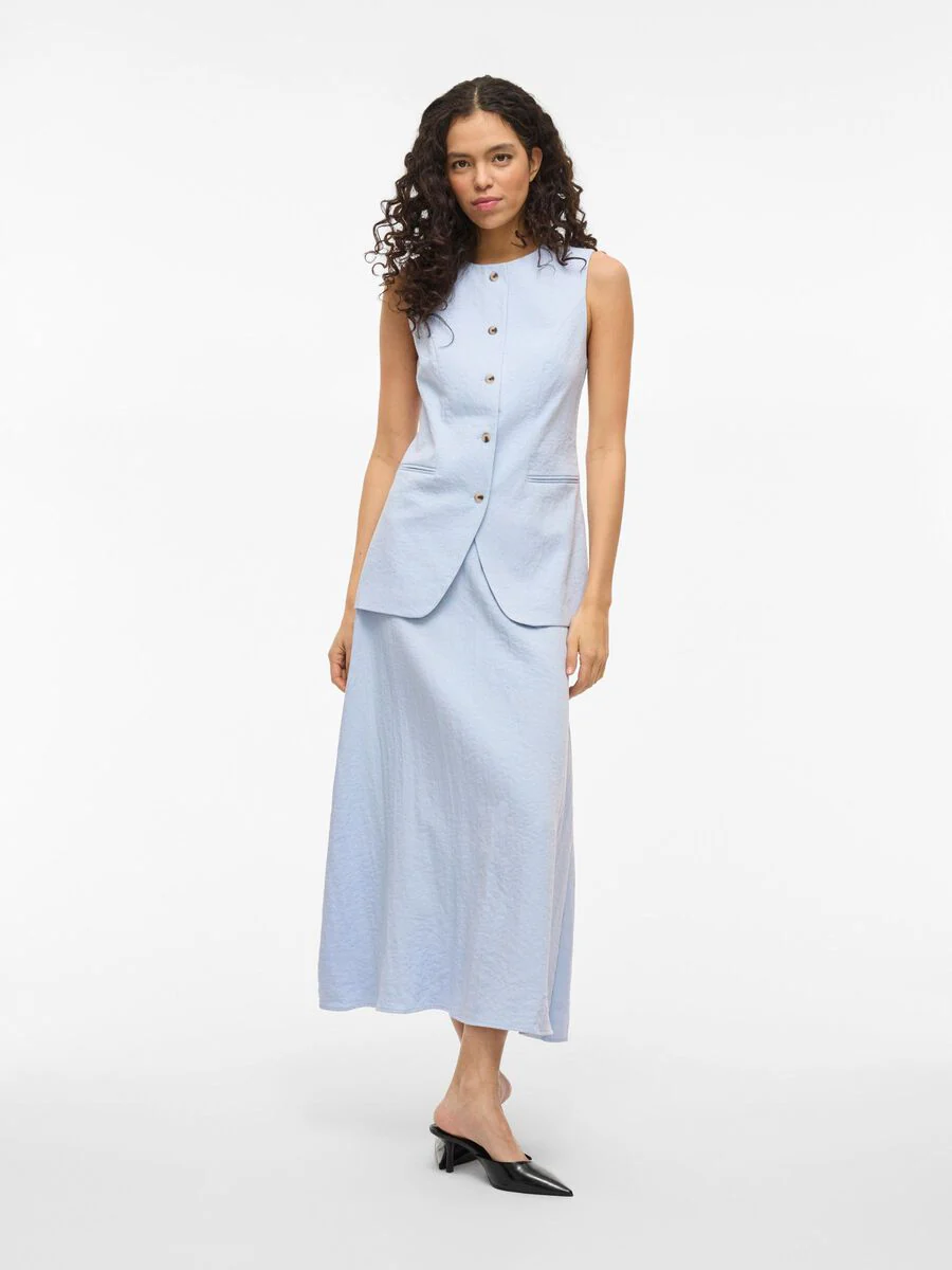 Frankie Tailored Waistcoat (Kentucky Blue)