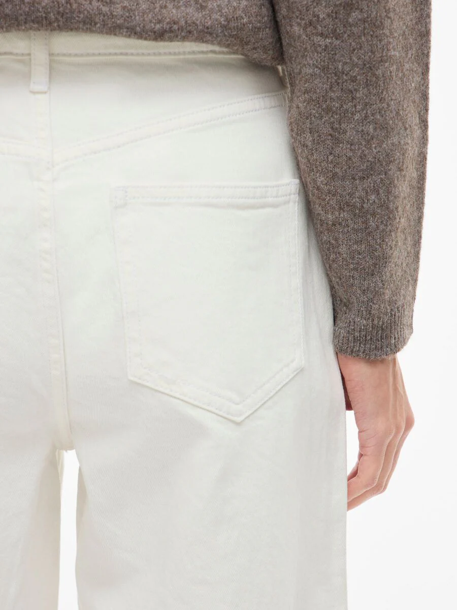 Freya Wide Leg Jeans Regular (Cloud Dancer) - Image 3