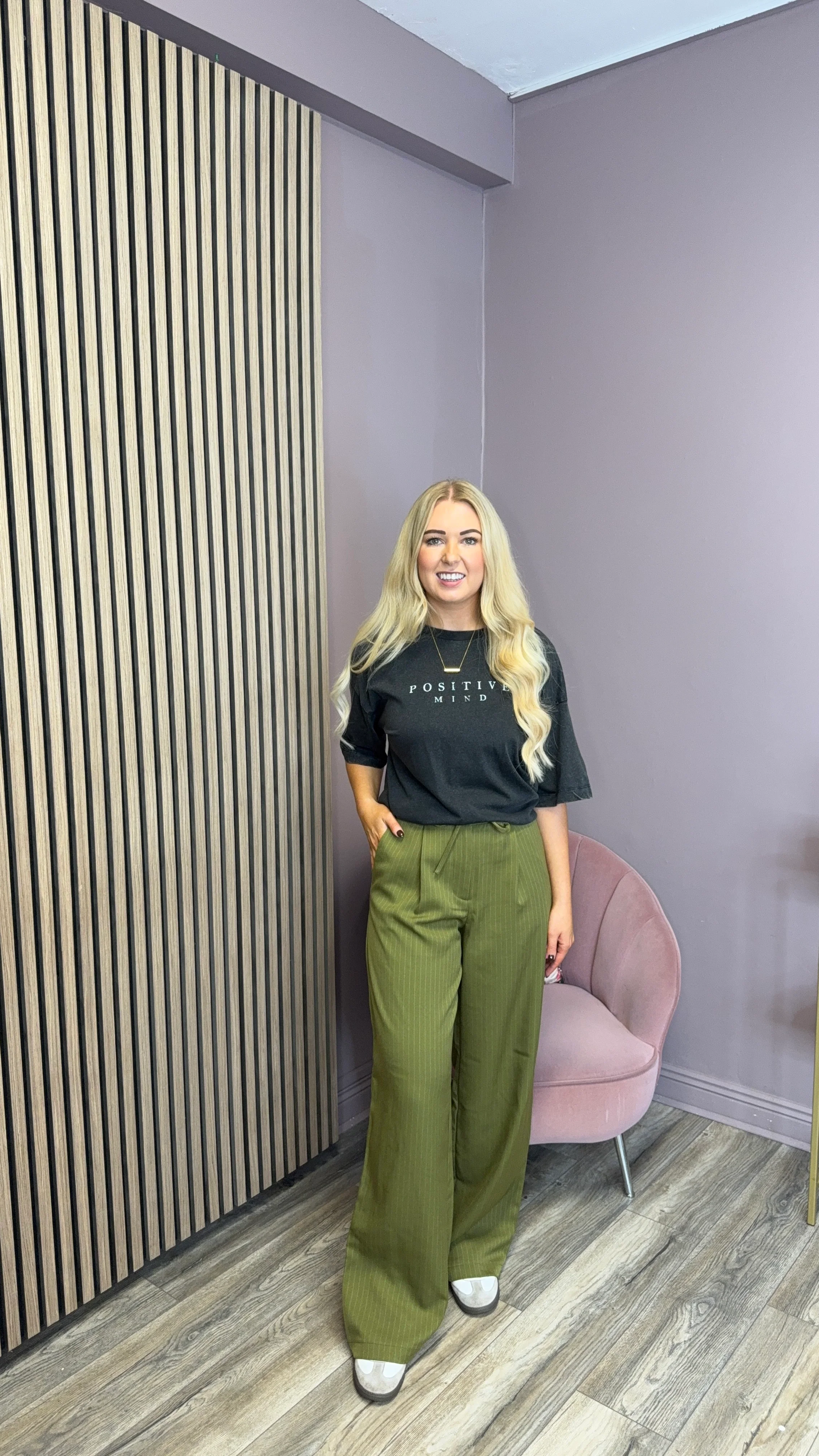 Gabbie Oversized T-Shirt (Positive/Black)