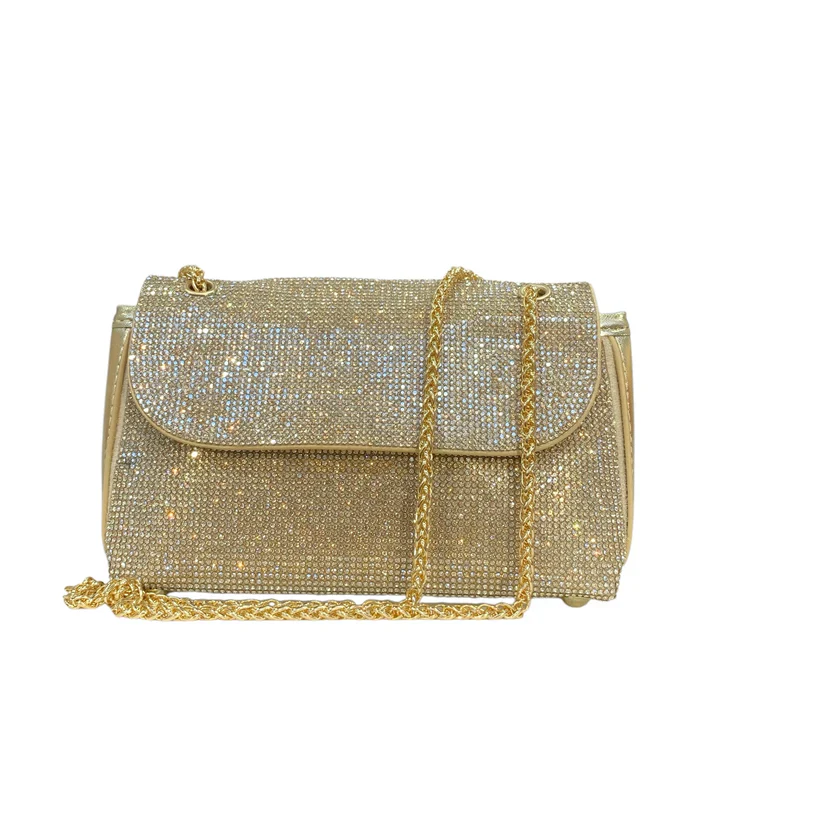 Gabbie Rhinestone Bag (Gold) - Image 4
