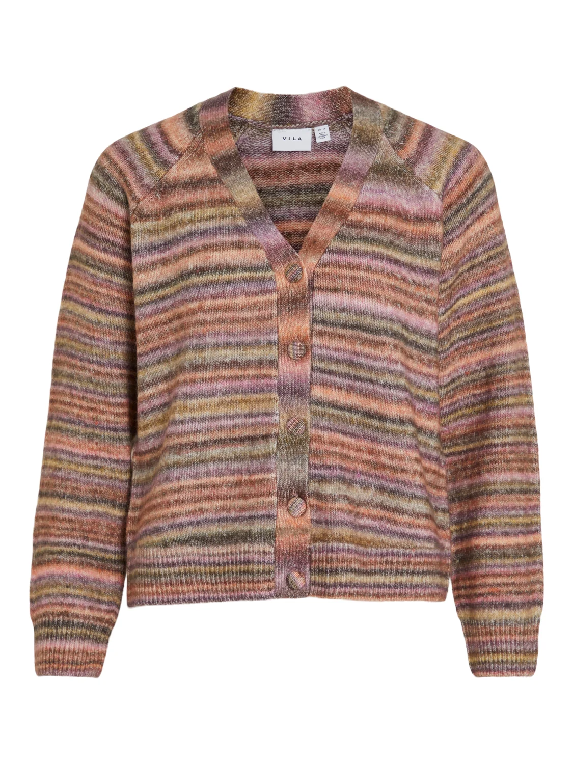 Gina Knit Cardigan (Multicolour) - Image 2