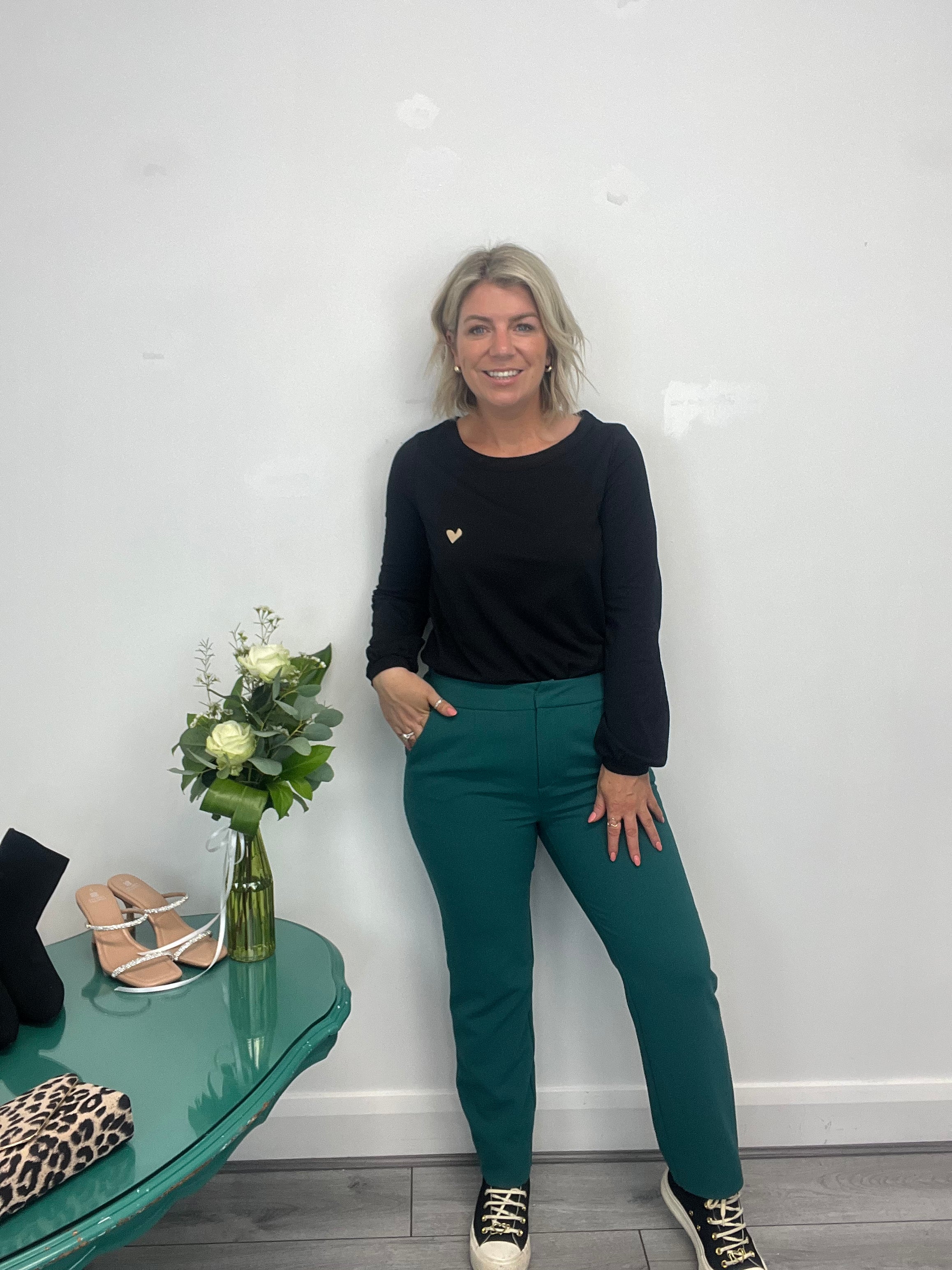 Gráinne Trousers (Green) - Image 4