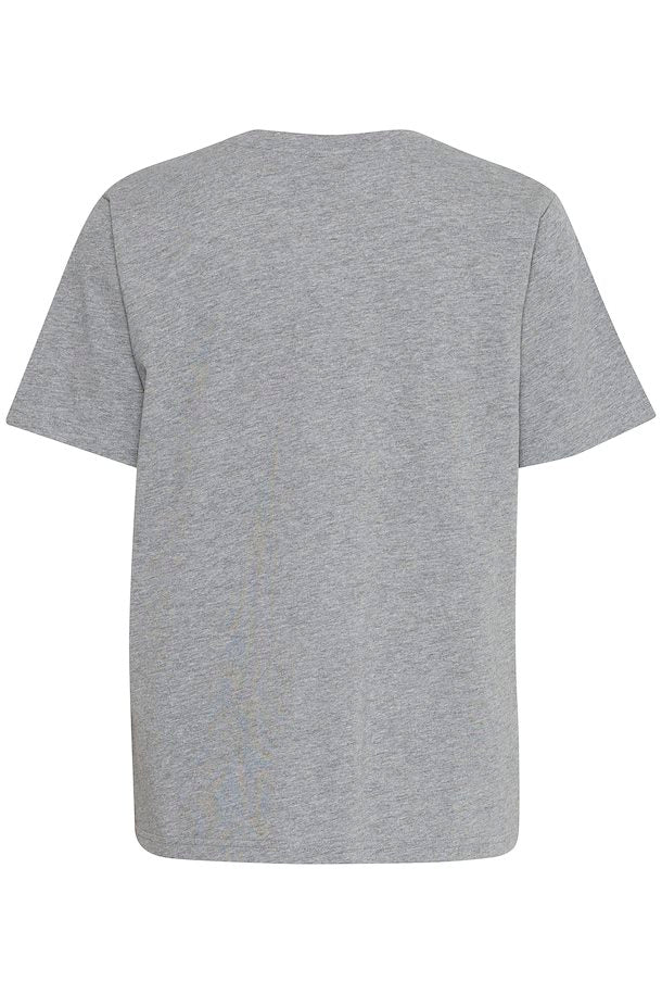 Hanna T-Shirt (Light Grey Melange) - Image 7