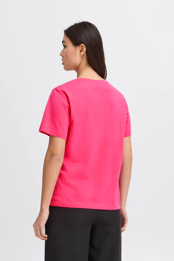 Hanna T-Shirt (Pink Yarrow) - Image 5