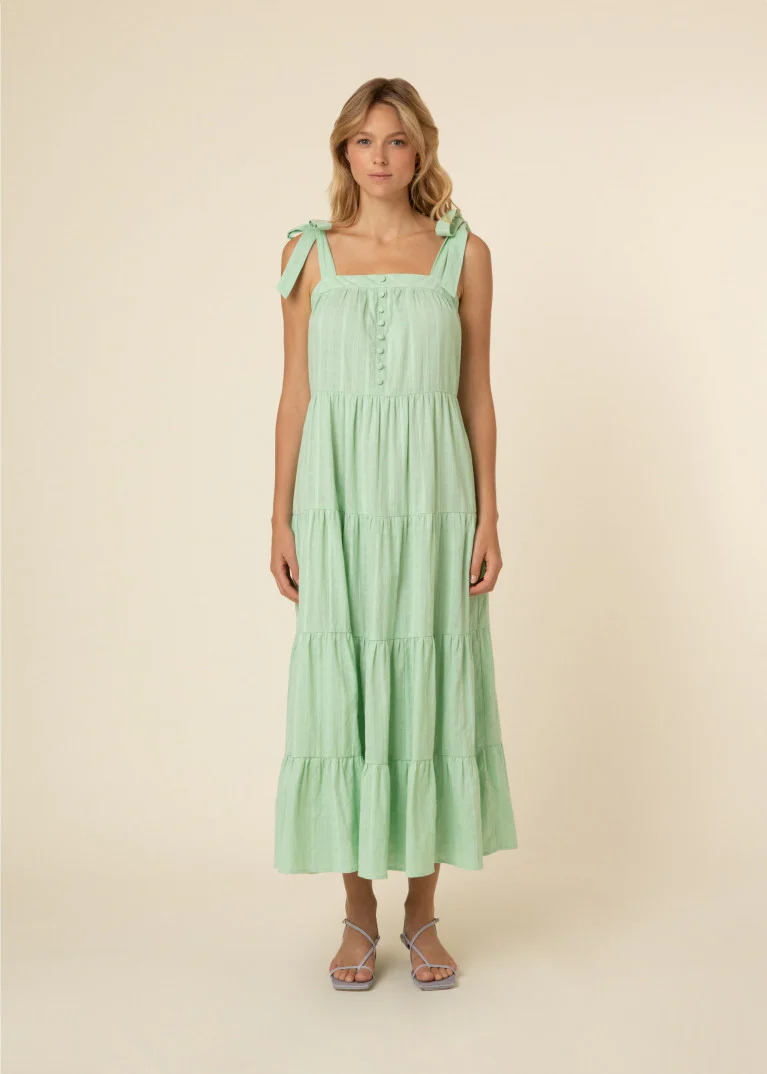 Helena Maxi Dress (Green)