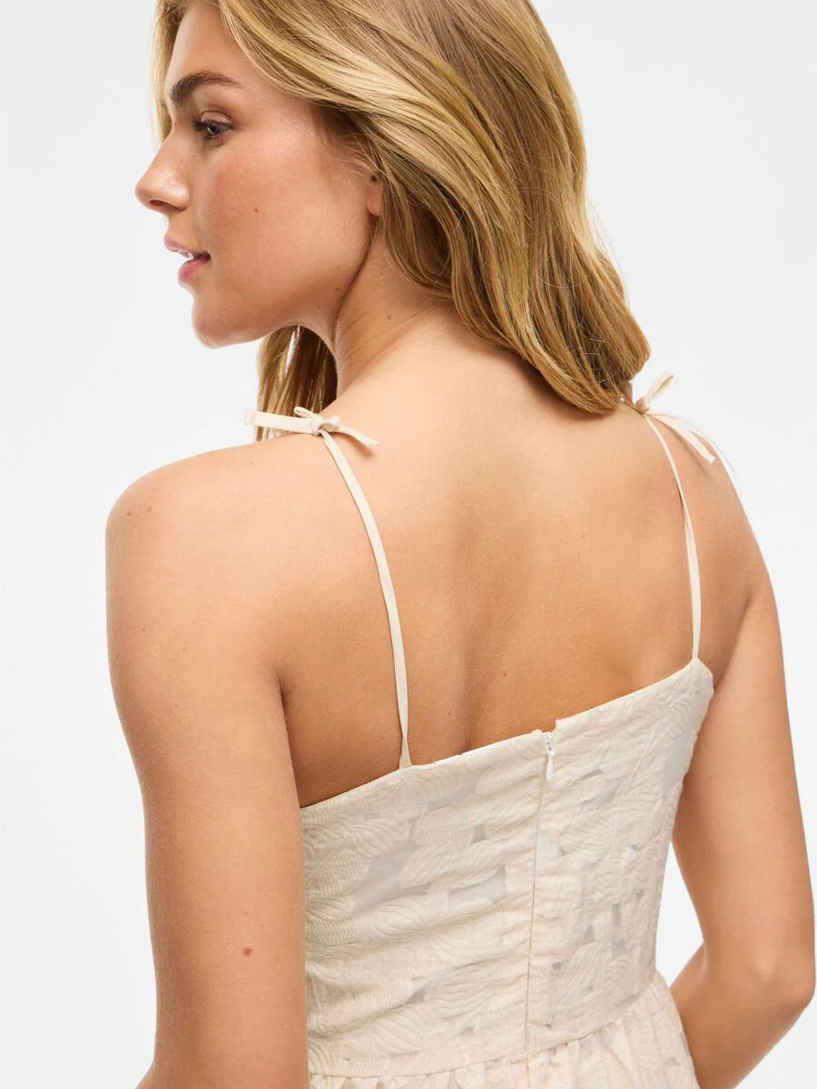Helna Strap Midi Dress (Birch/Jacquard) - Image 5