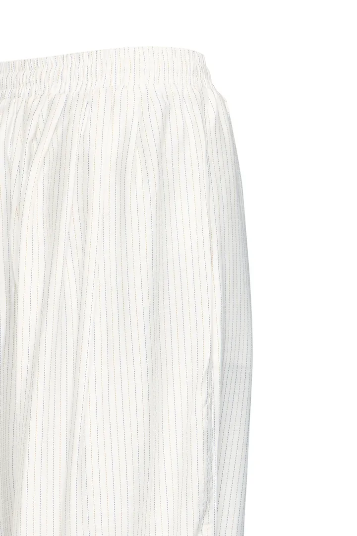 Hetta Balloon Pants (Cloud Dancer/Blue Stripe) - Image 6