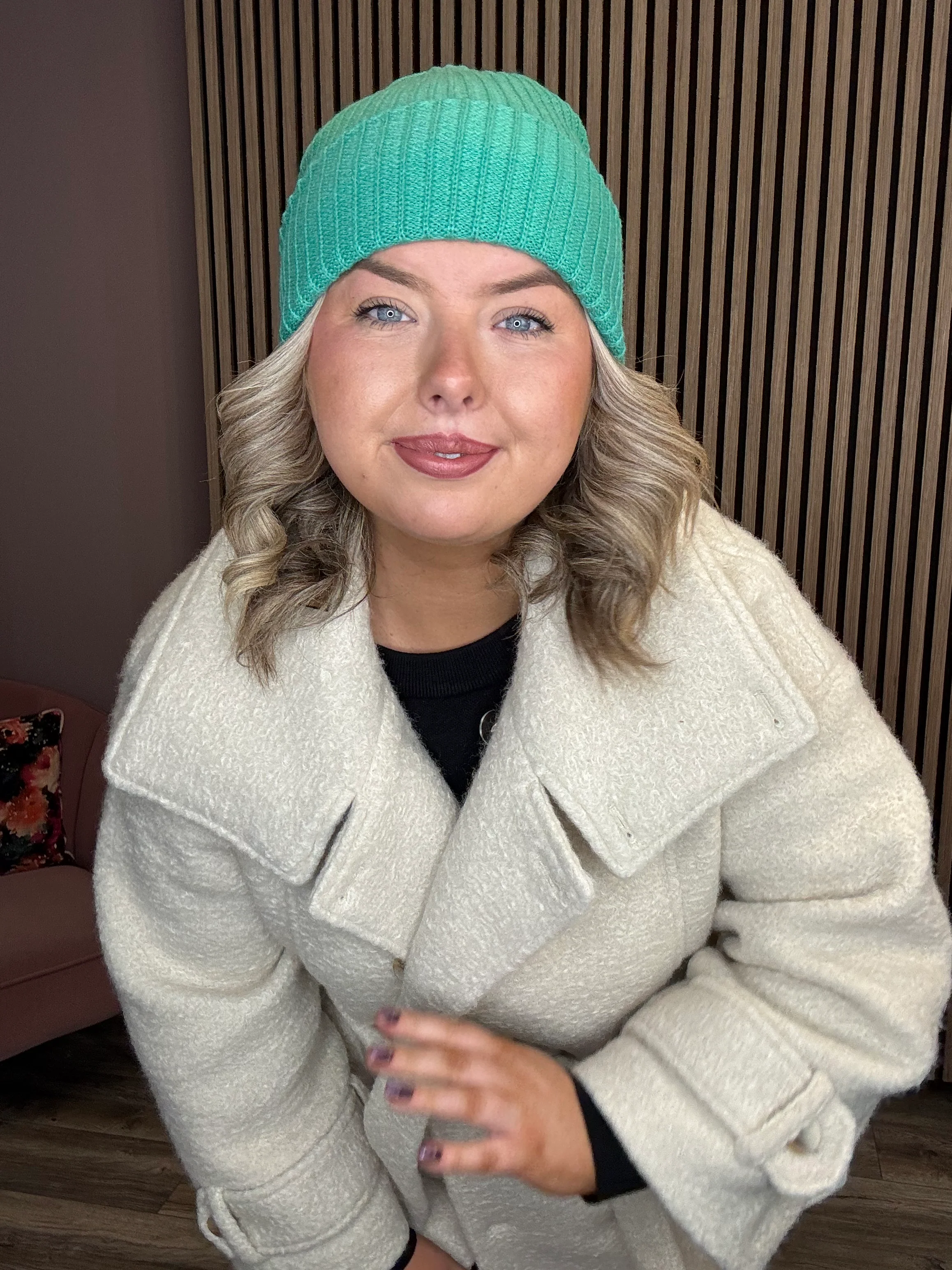 Hexo  Chunky Beanie (Winter Green) - Image 2