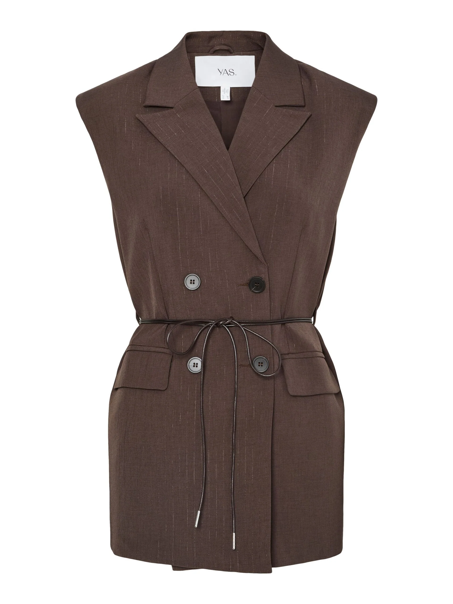 Imma Waistcoat (Chocolate Brown/Metallic) - Image 4