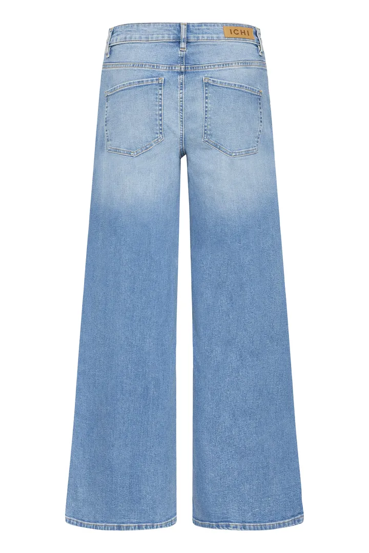 Imogen Wide Leg Jeans (Light Blue/Leg 30") - Image 11