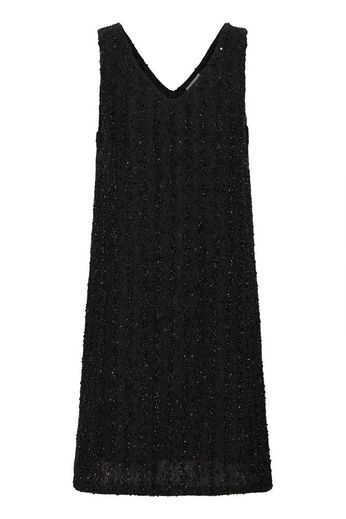 Isadora Mini Dress (Black) - Image 6
