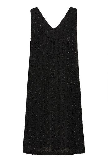 Isadora Mini Dress (Black) - Image 7