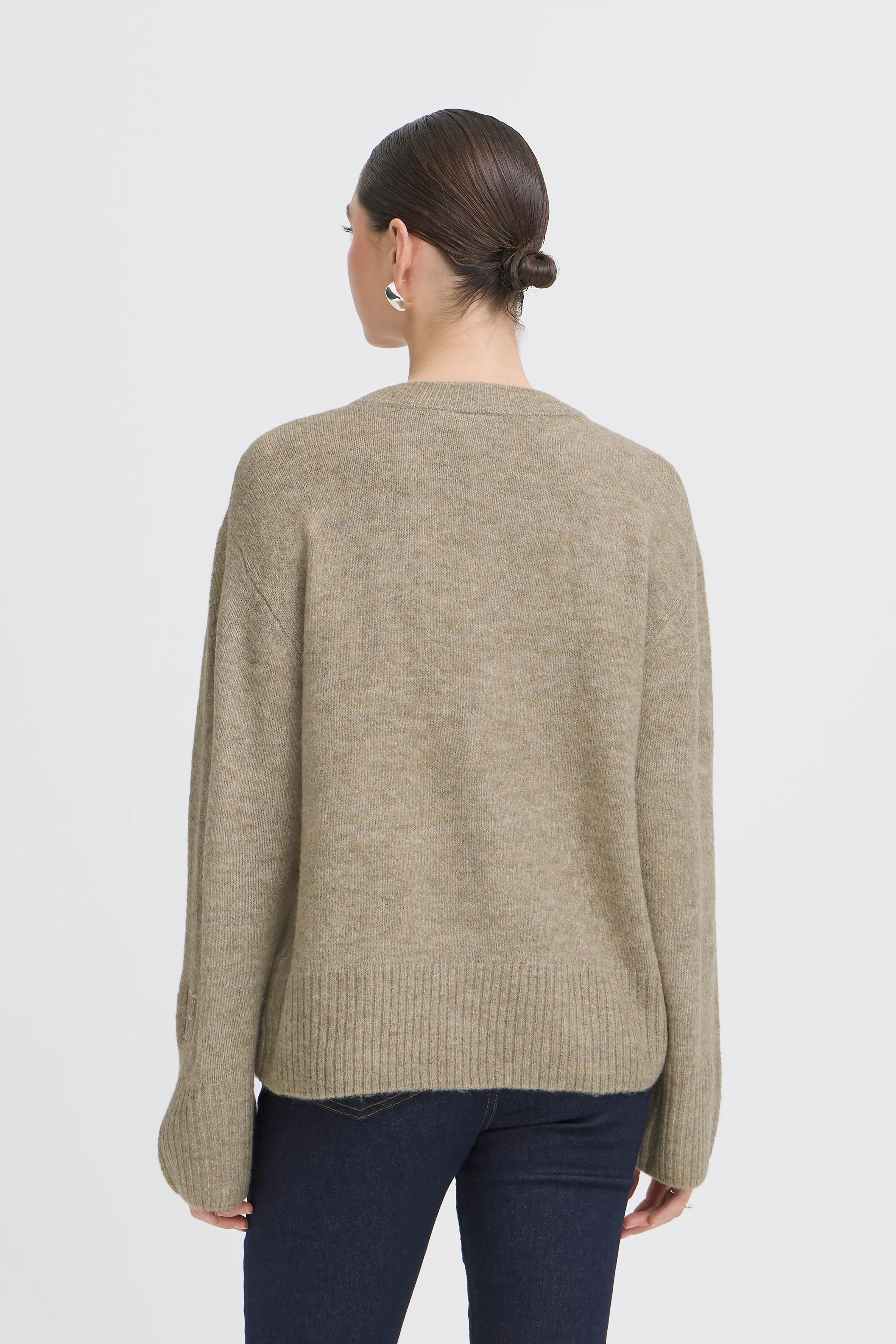 Ivy Knit Jumper (Beige) - Image 4