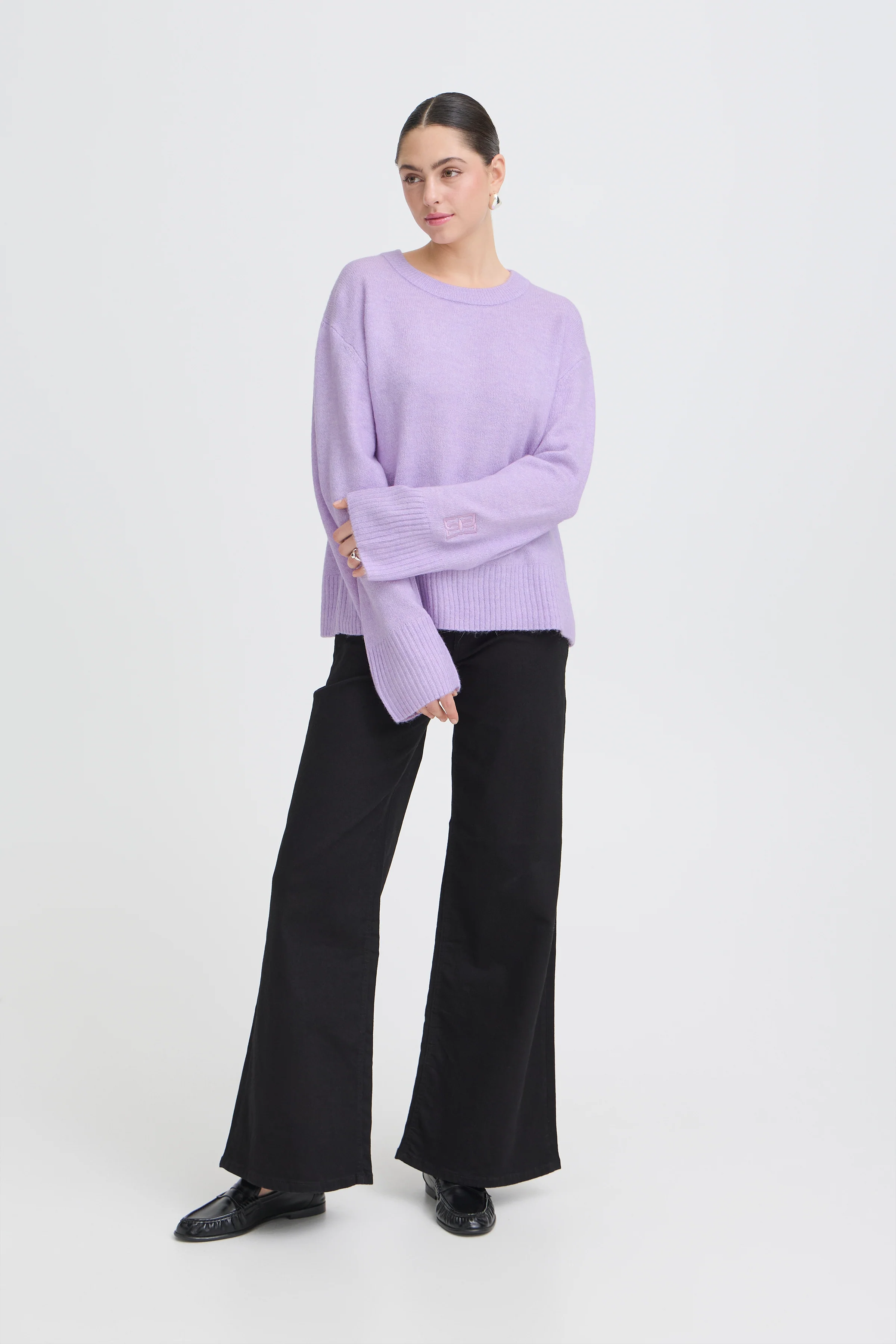 Ivy Knit Jumper (Purple) - Image 5