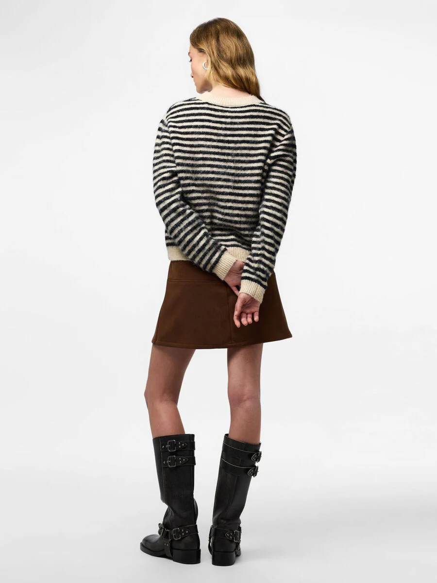Jada Knit Jumper (Birch/Black) - Image 4