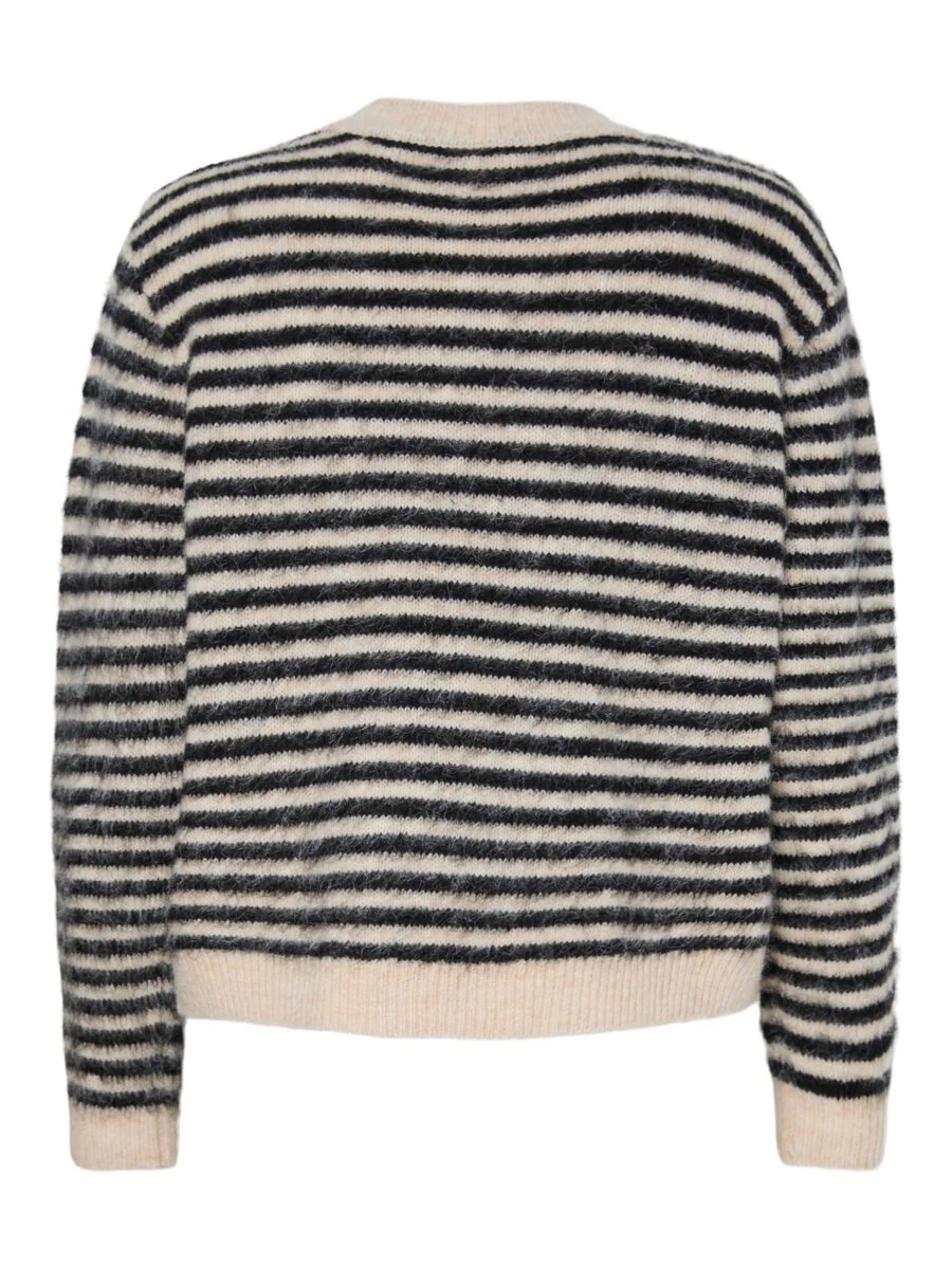 Jada Knit Jumper (Birch/Black) - Image 6