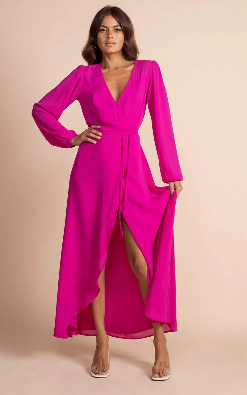 Jagger Dress | Dancing Leopard | Magenta - Image 4