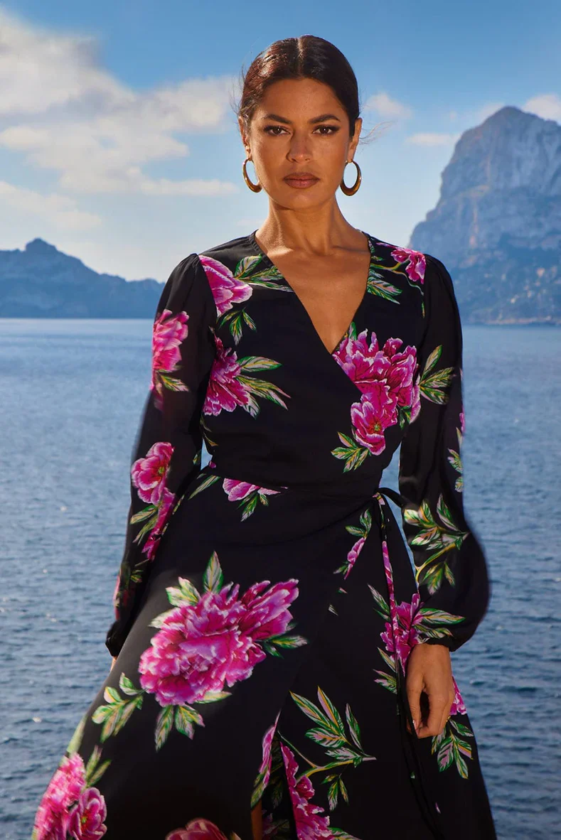 JAGGER MAXI DRESS IN PINK PEONY - Image 2