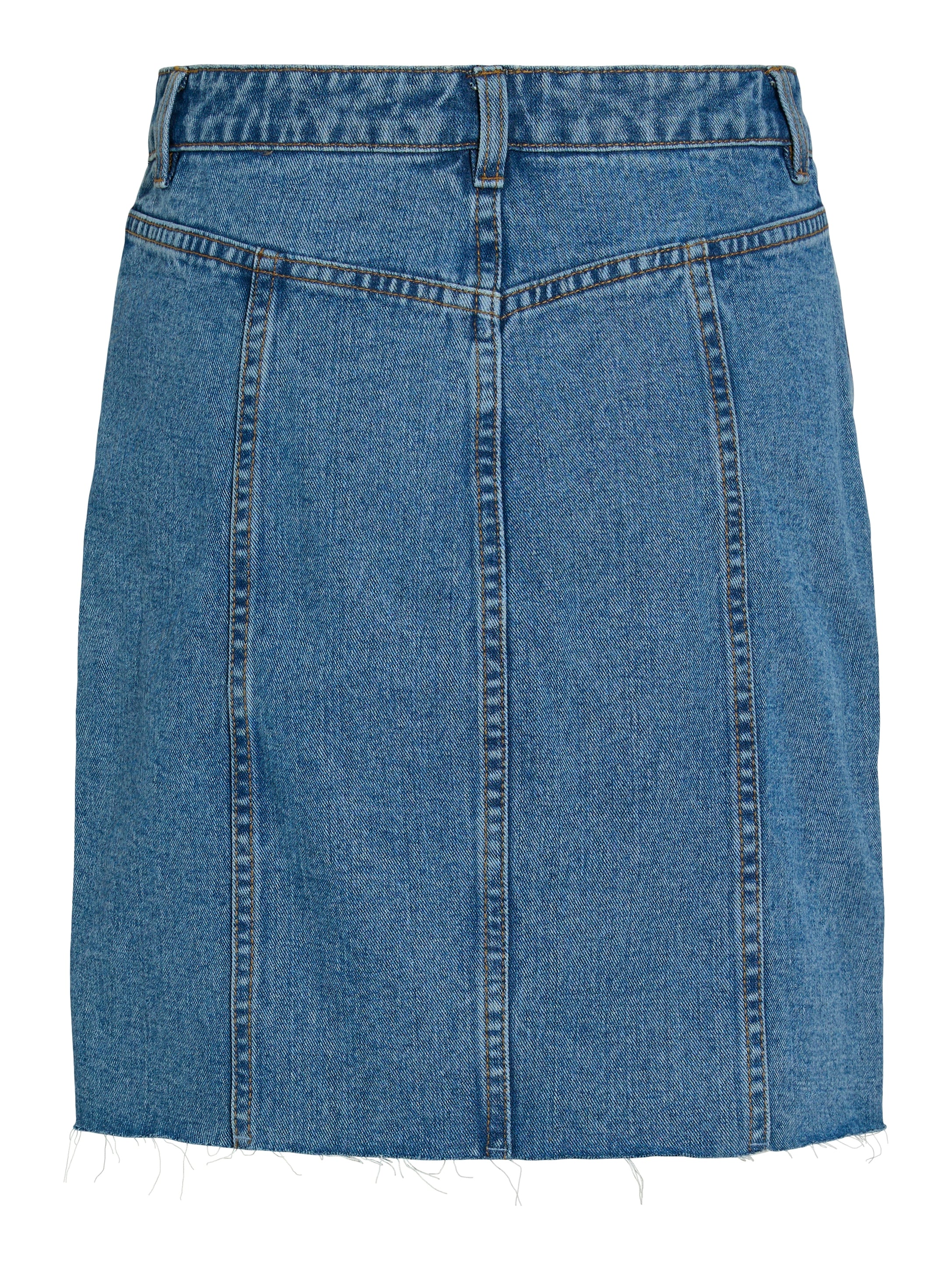 Jannie Denim Mini Skirt (Med Blue) - Image 3