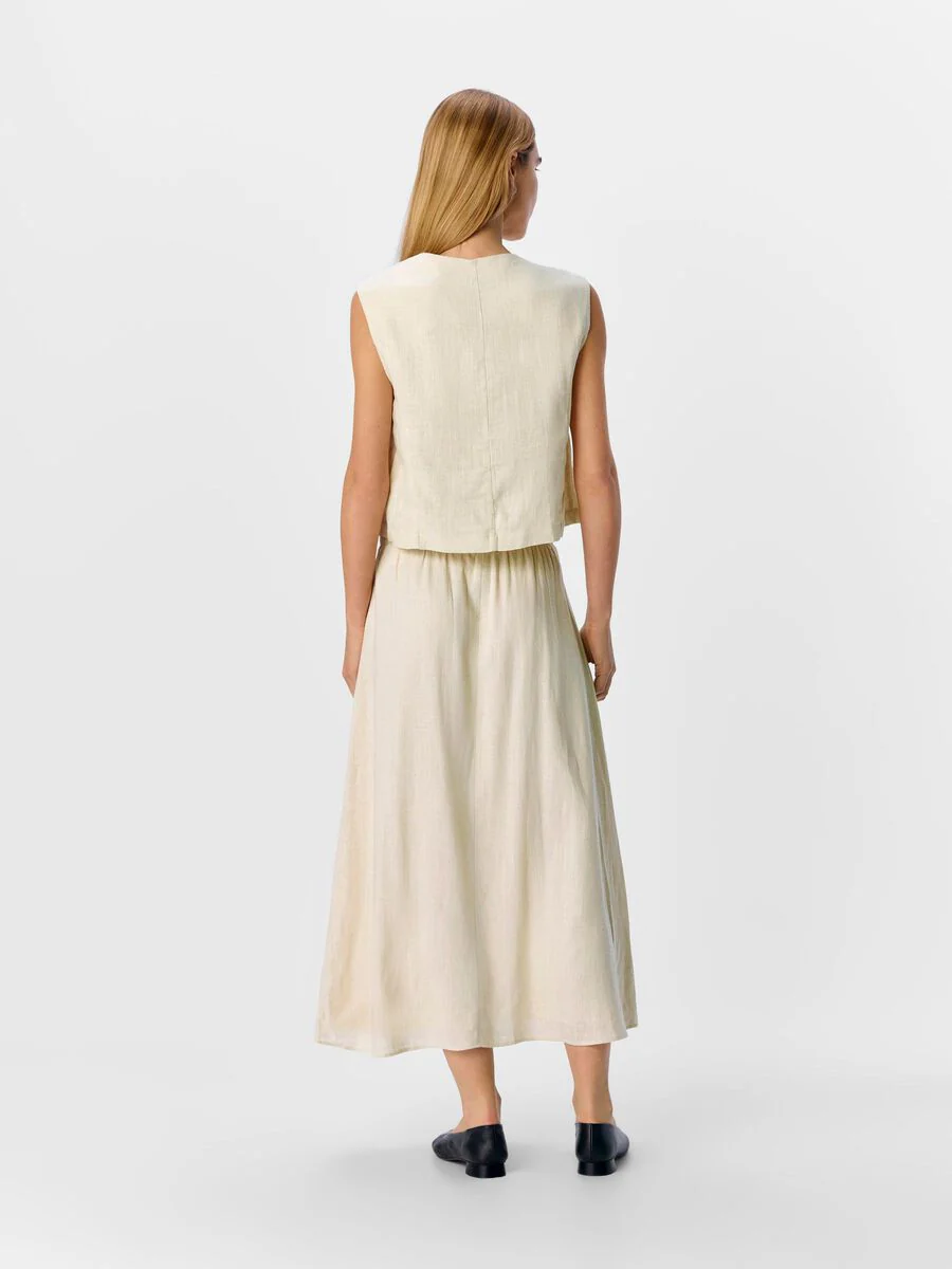 Jayce Sleeveless Top (Sandshell) - Image 4
