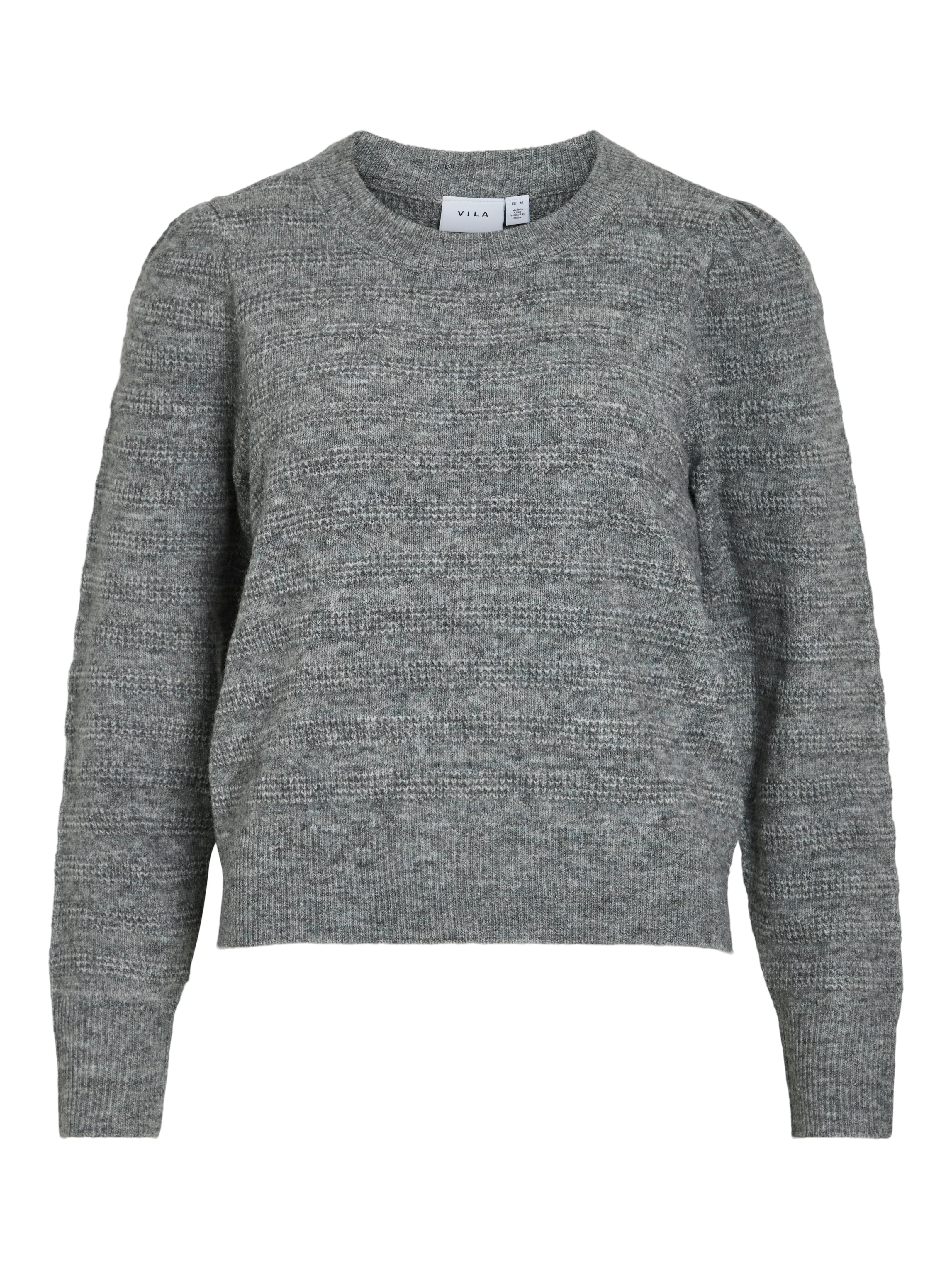 Jayla Knit Jumper (Medium Grey/Melange) - Image 4