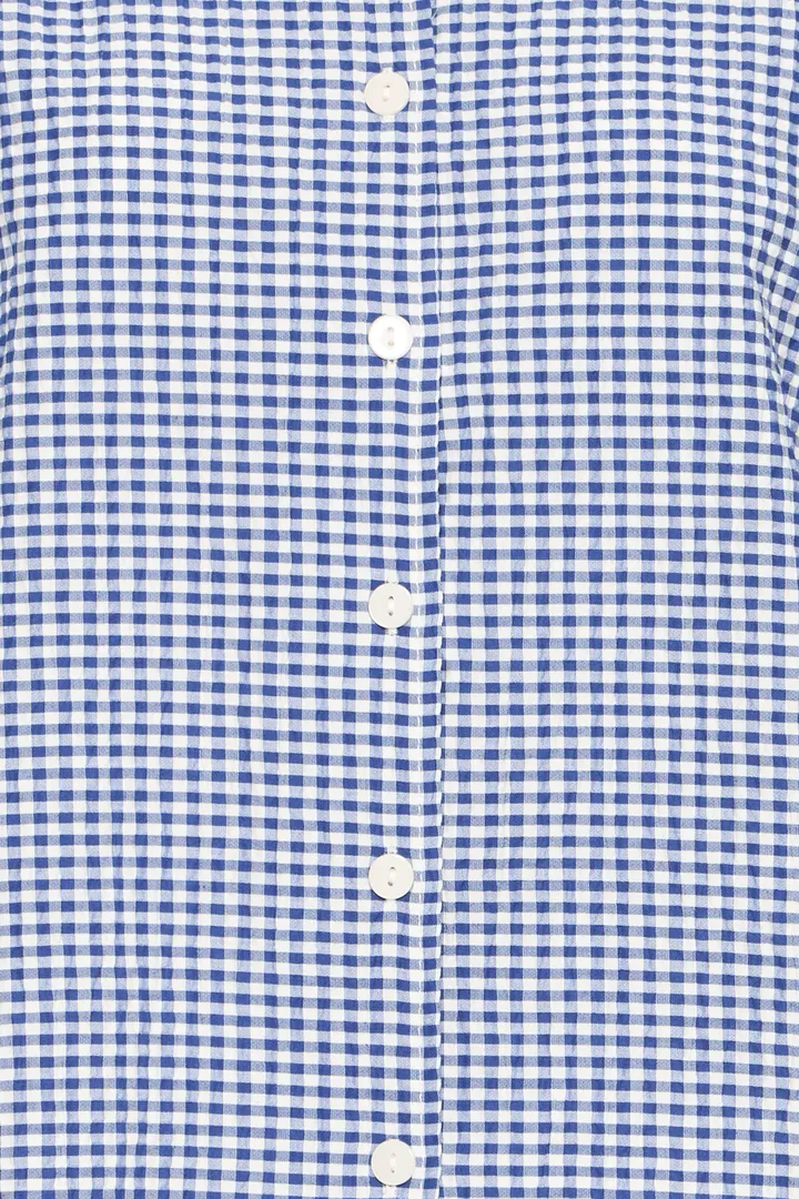 Jimma Top (Blue/White Check) - Image 5