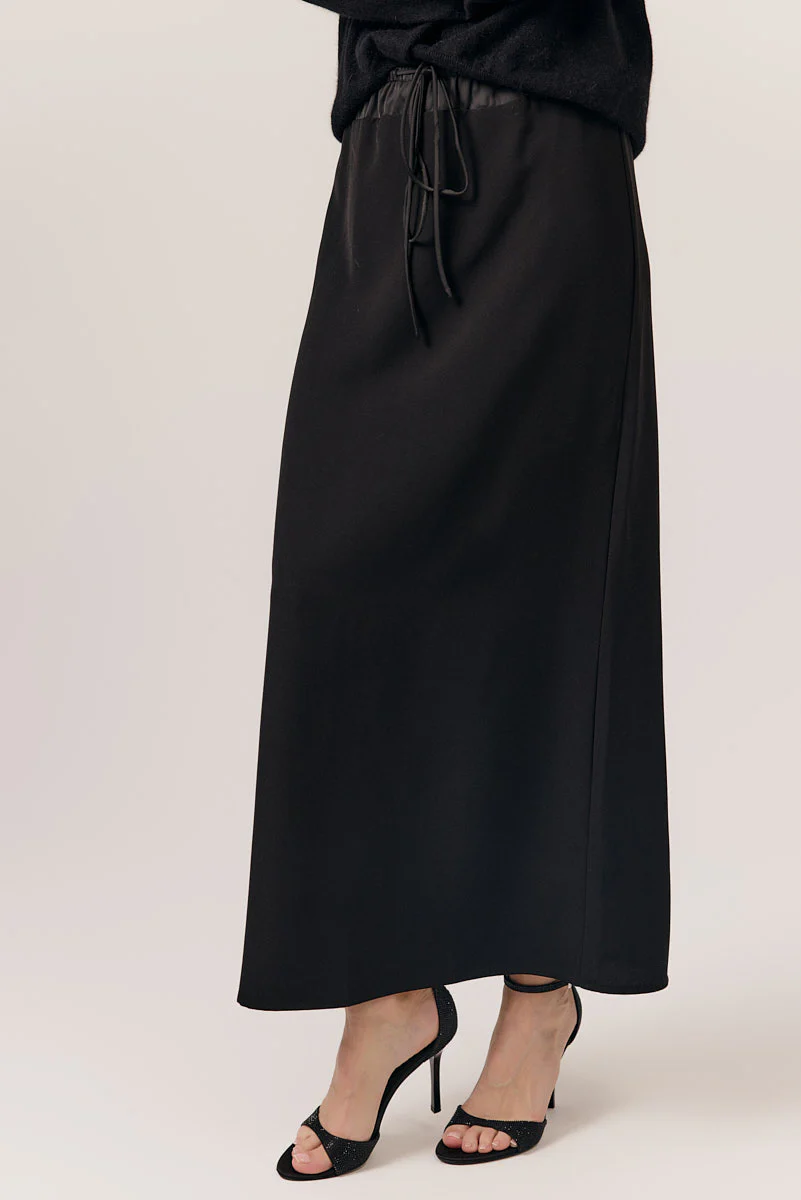 Jodi Midi Skirt (Black) - Image 3