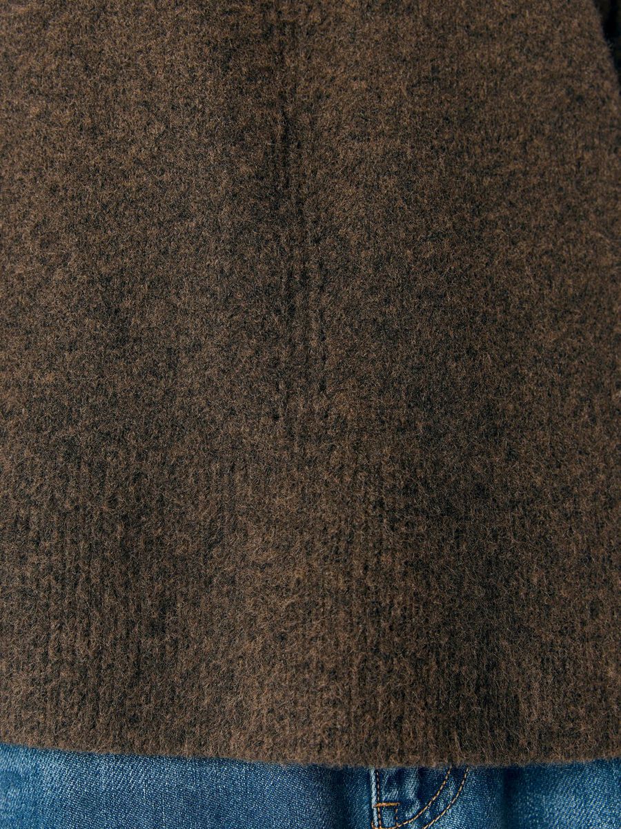 Juna Knit Jumper (Morel/Melange) - Image 4