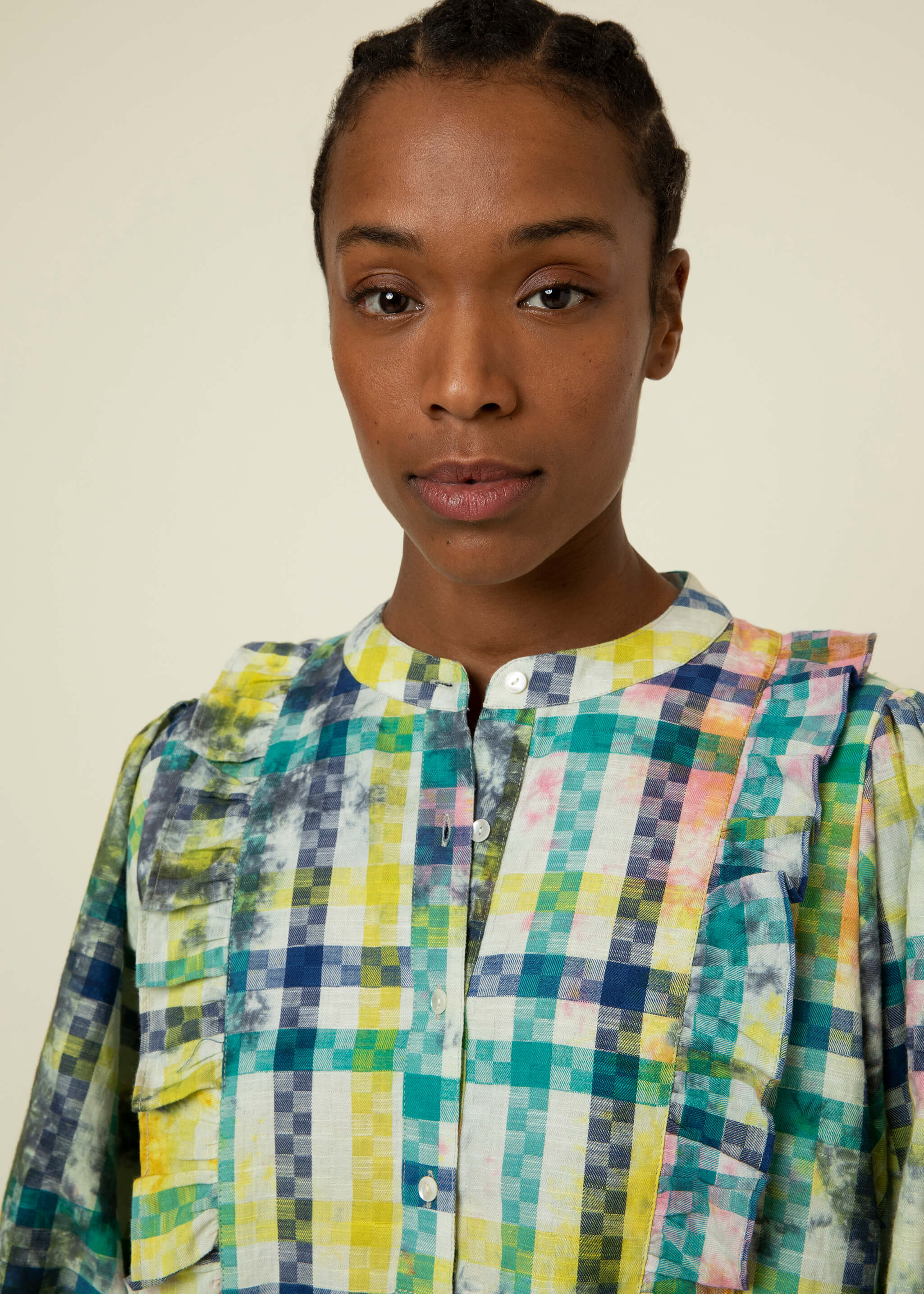 Justine Blouse (Multi) - Image 2