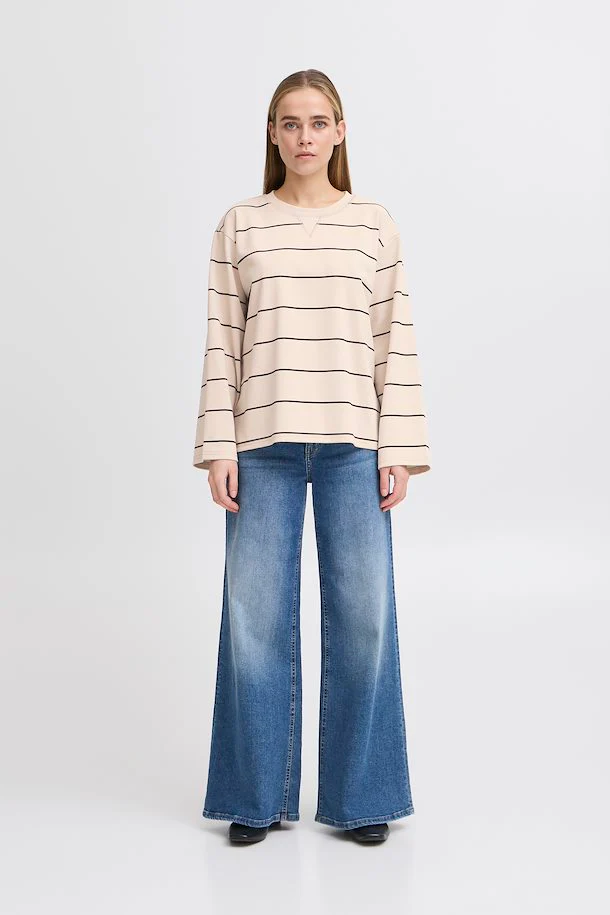 Kalas Sweatshirt (Doeskin Stripe) - Image 2