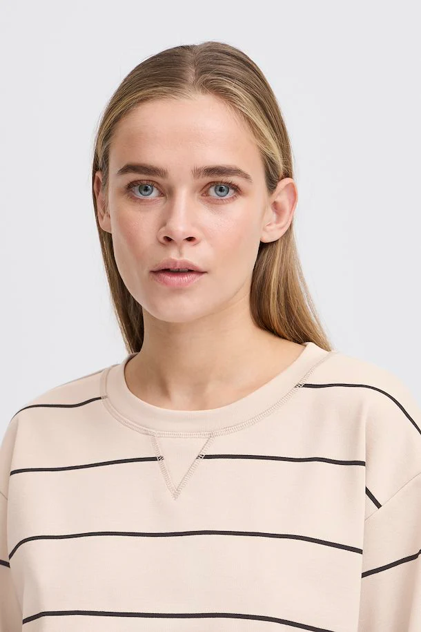 Kalas Sweatshirt (Doeskin Stripe) - Image 3