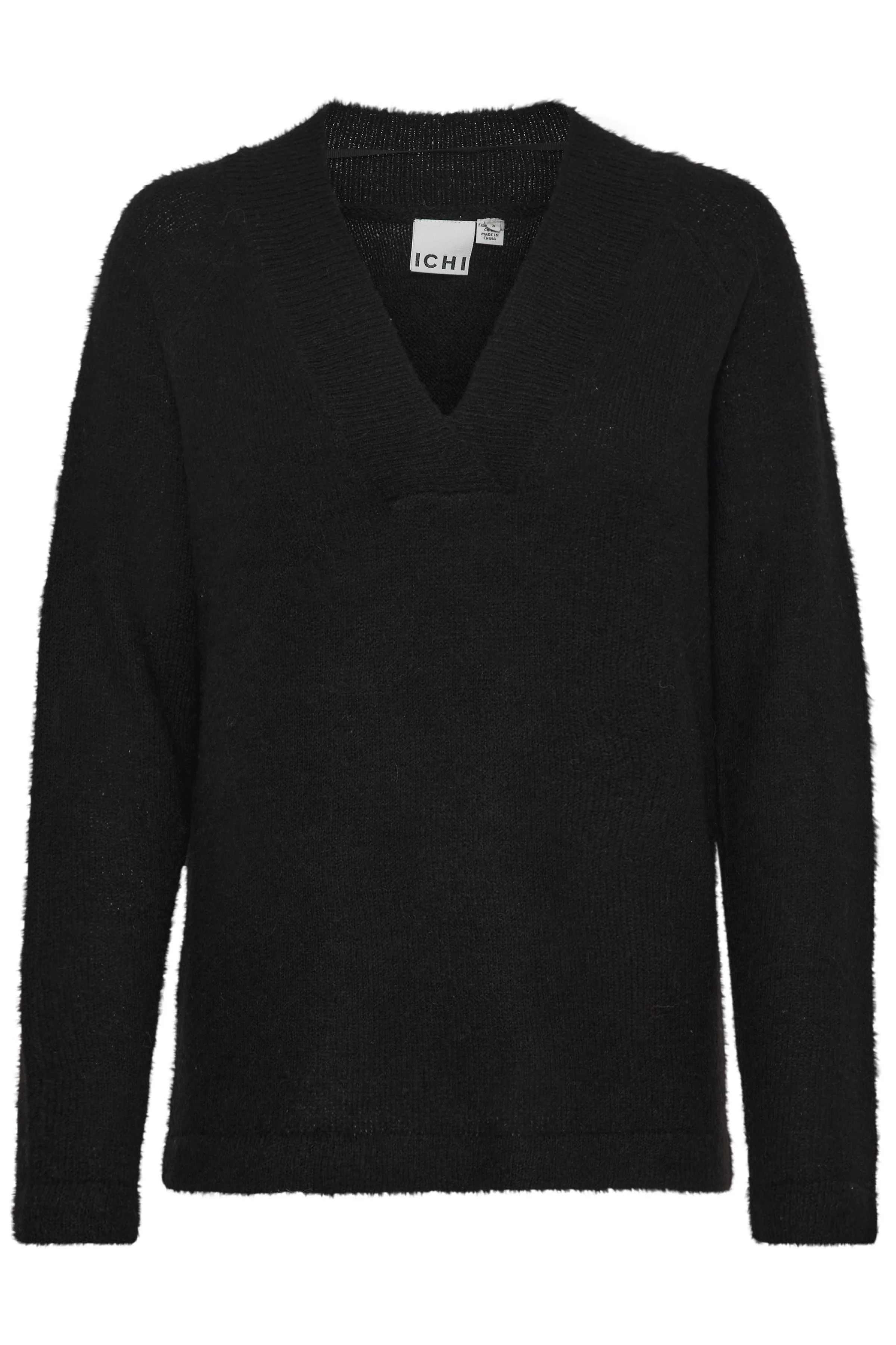 Kamara V-Neck Jumper (Black) - Image 7