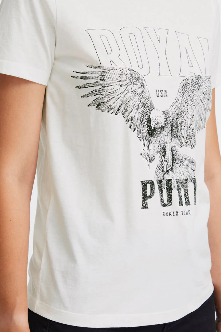 KAMILLE T-SHIRT (CLOUD DANCER) - Image 5